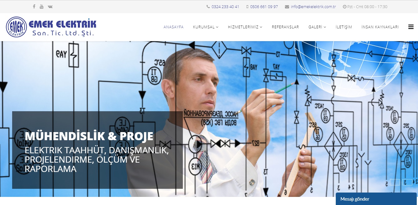 emekelektrik.com.tr Image