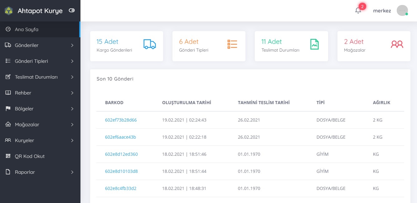 Cargo Management System Image
