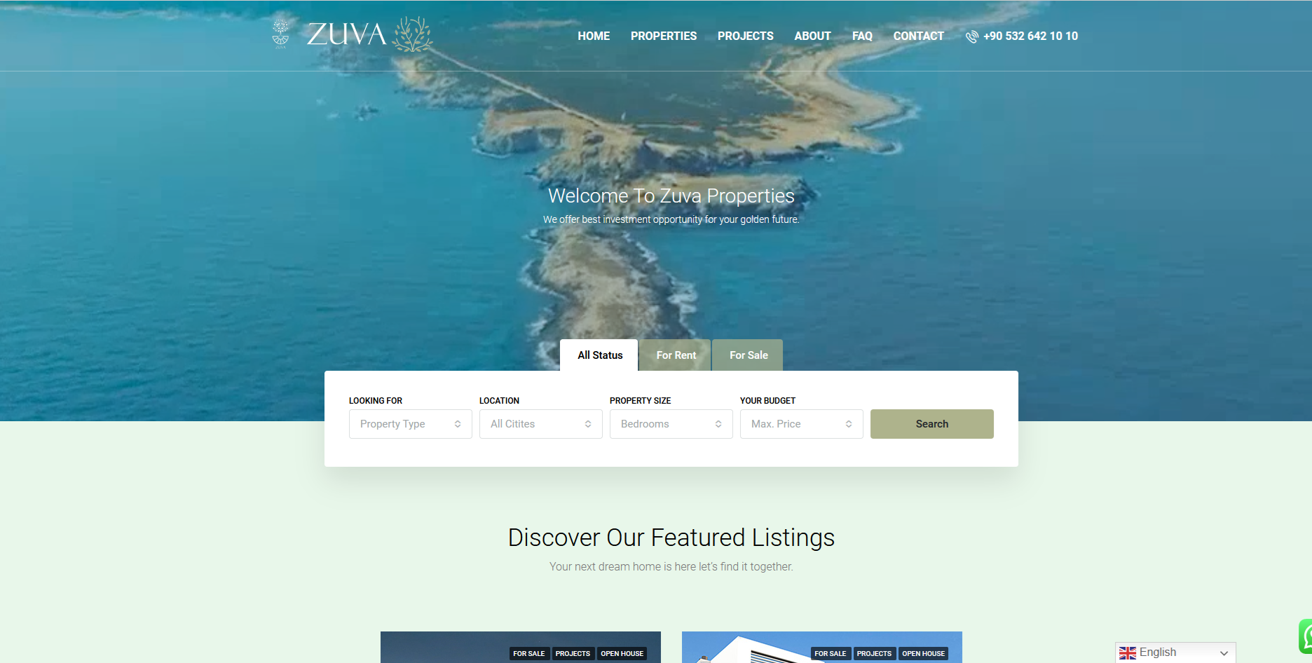 zuvaproperties.com Image
